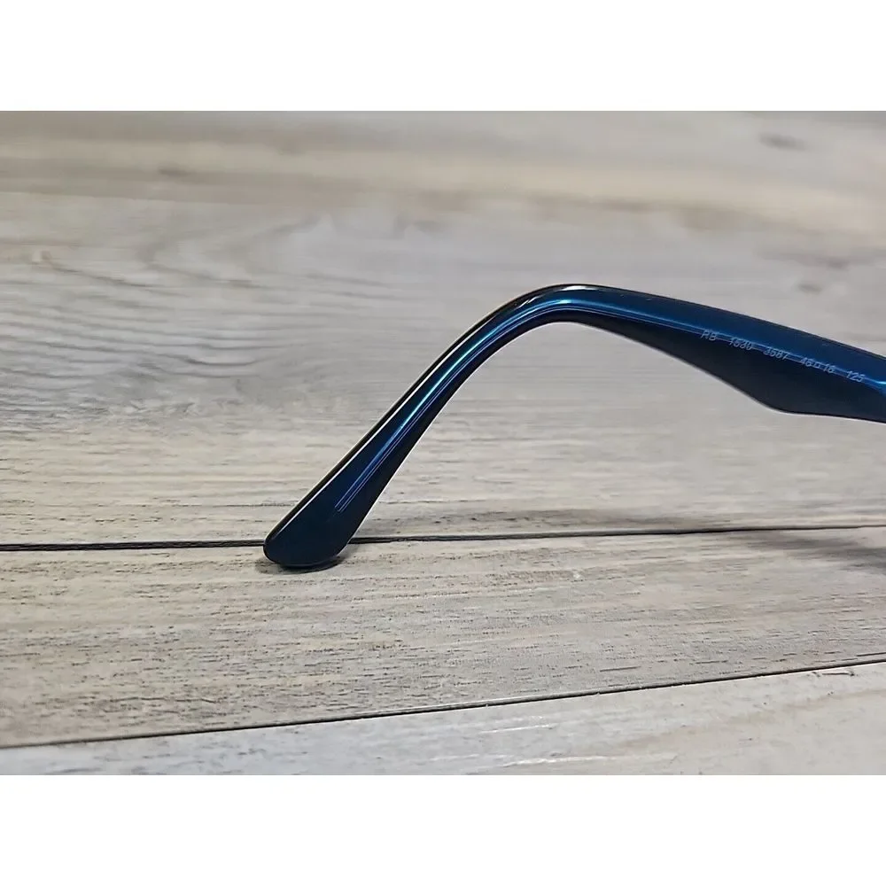 Ray-Ban RB1530 3587 Kids‎ Eyeglasses Frames Blue Rectangle Full Rim 48-16-125